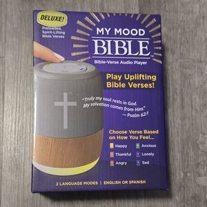 My Mood Bible - Bible Verse Audio Player Deluxe Edition Spanish And English